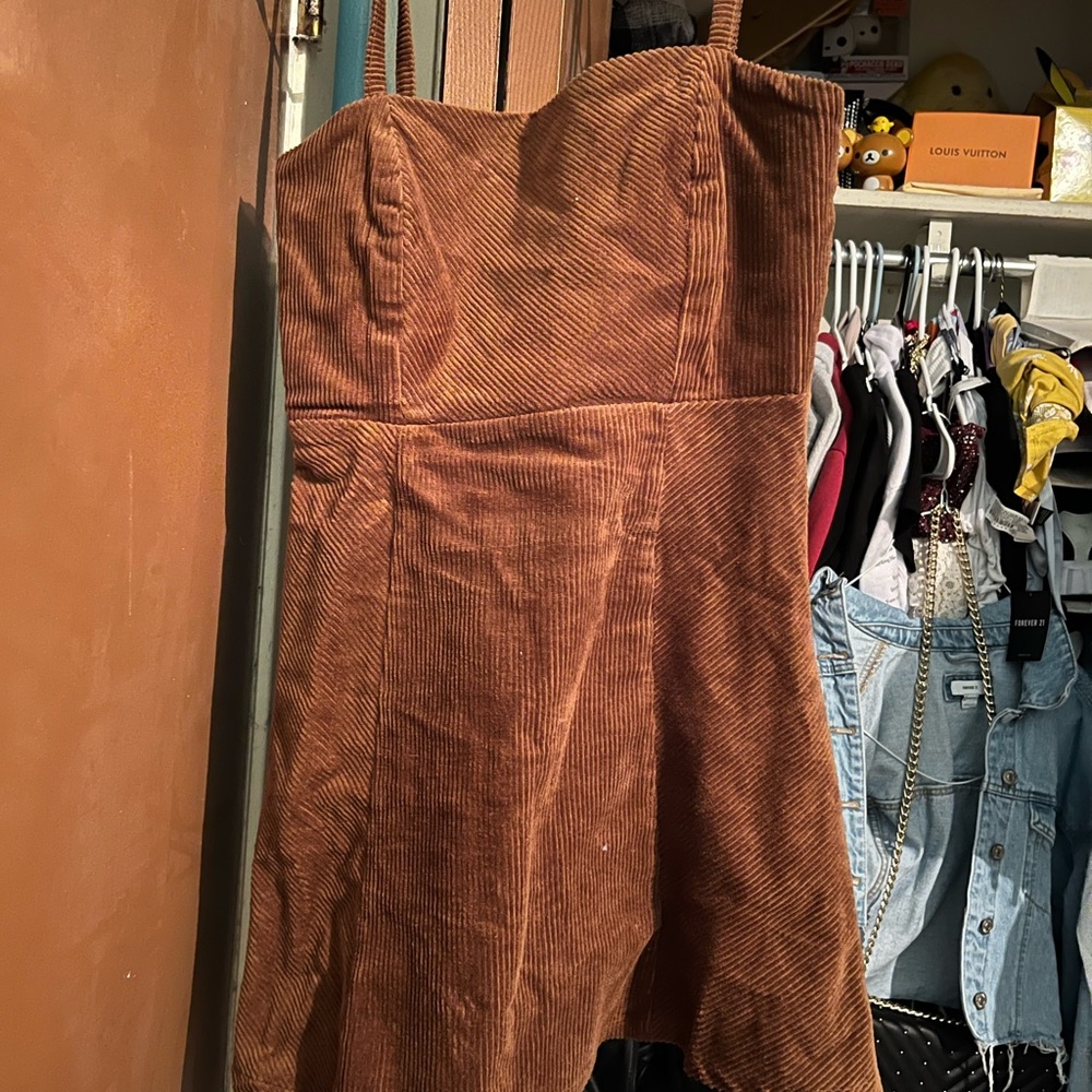 Forever 21 brown dress